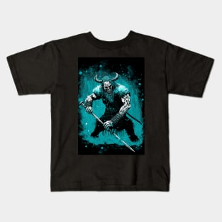 Mörk Borg Bestiary - Frost Giant Kids T-Shirt